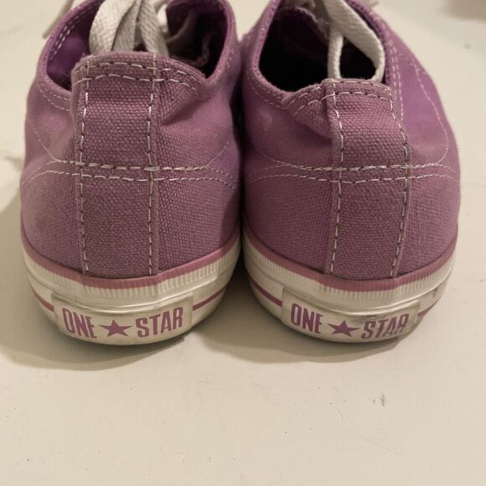 CONVERSE One Star Womens US 10 UK 8 EUR 41.5 Skater‎ Shoes Purple Lavender Cons - Picture 10 of 15